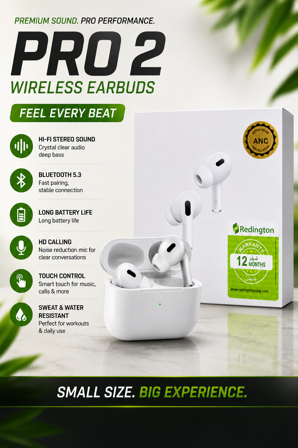 AirBuds Pro 2 – Premium Wireless Earbuds ⭐