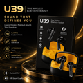 U39 True Wireless Bluetooth Earbuds – Premium HD Sound & Touch Control