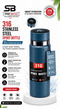Digital Display Temprature Water Bottle
