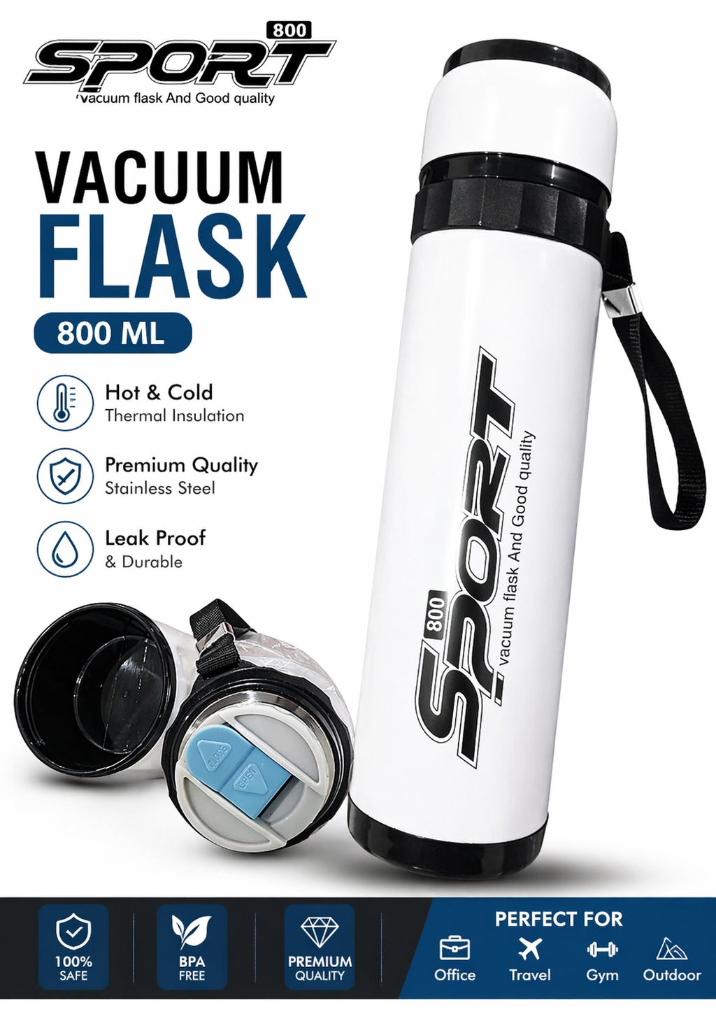 Digital Display Temprature Water Bottle